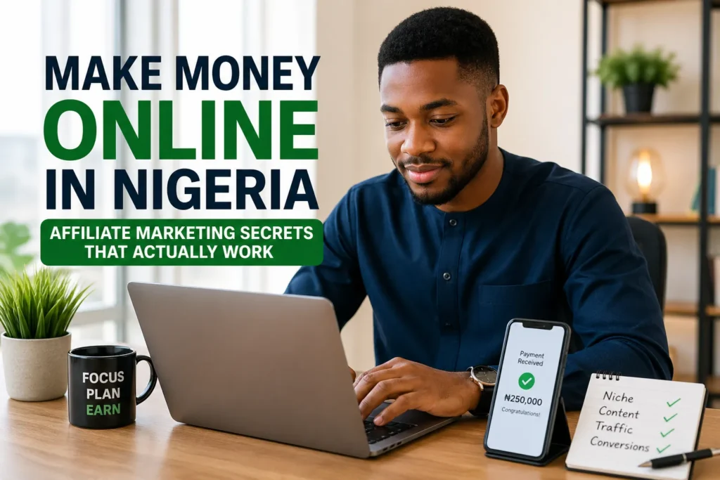 Make money online in Nigeria with affiliate marketing strategy